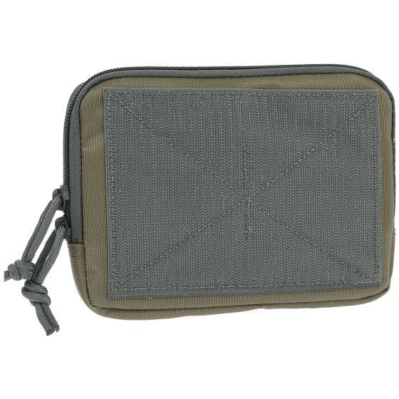 Maxpedition tasca 5" x 7" (12,7 cm x 17,7 cm) con zip e retro a strappo in Khaki Foliage