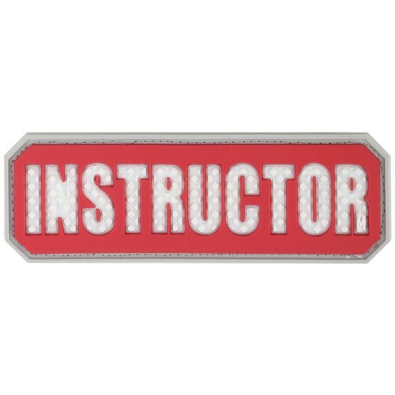 Maxpedition patch Instructor in rosso