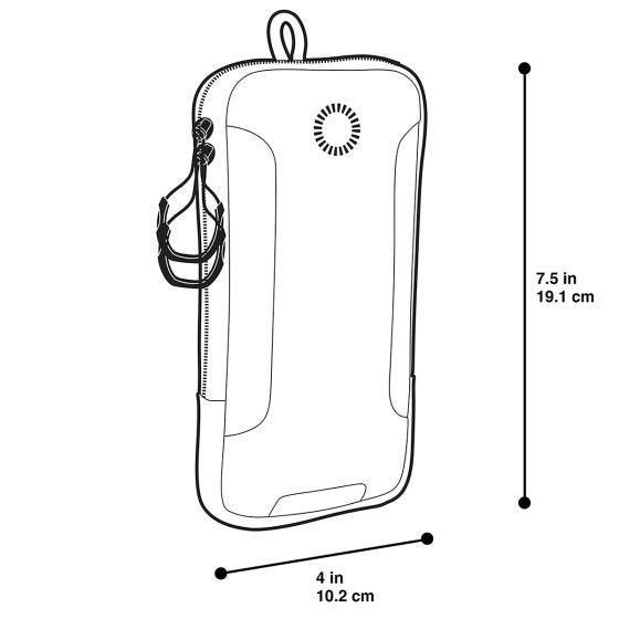 Maxpedition astuccio PLP per iPhone 6/6S/7 Plus in nero