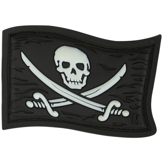 Maxpedition patch Jolly Roger fosforescente