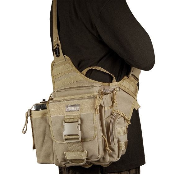 Maxpedition zaino monospalla Versipack in cachi