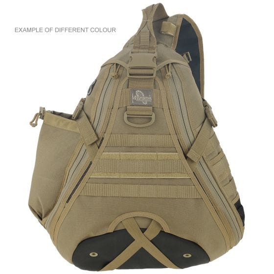 Maxpedition zaino monospalla Monsoon Gearslinger in nero