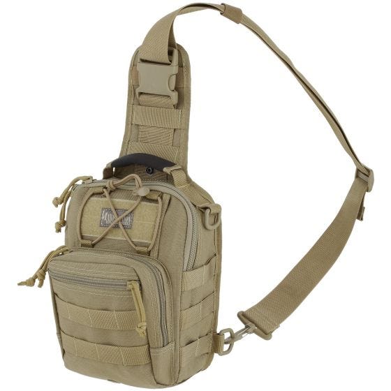Maxpedition zaino monospalla Remora Gearslinger in cachi