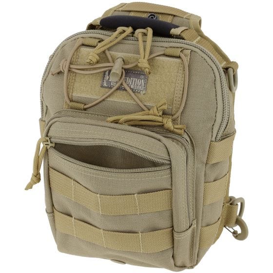 Maxpedition zaino monospalla Remora Gearslinger in cachi
