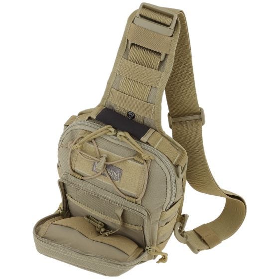 Maxpedition zaino monospalla Remora Gearslinger in cachi