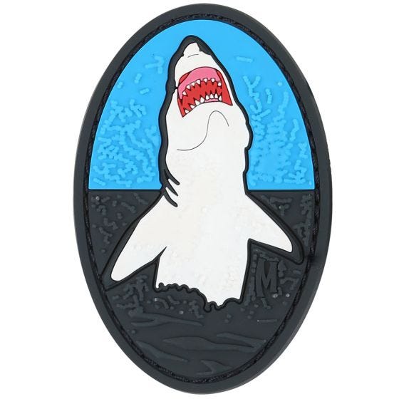 Maxpedition patch squalo bianco Great White Shark in SWAT