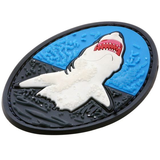 Maxpedition patch squalo bianco Great White Shark in SWAT