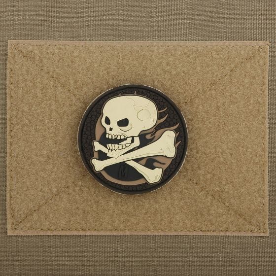 Maxpedition patch Skull in Arid