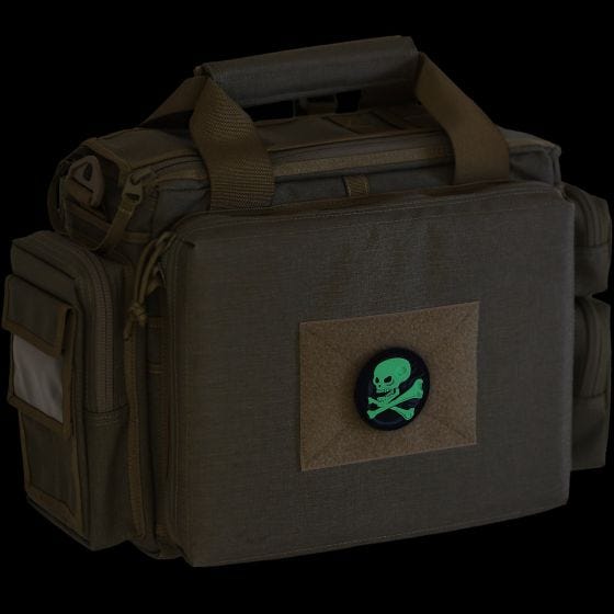Maxpedition patch Skull fosforescente