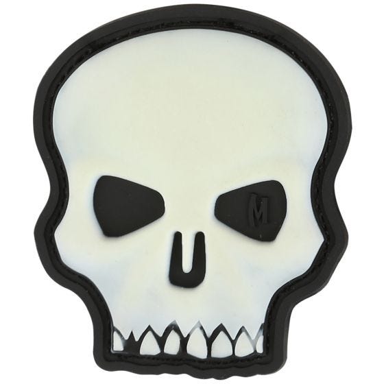 Maxpedition patch Hi Relief Skull fosforescente