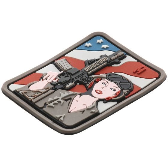 Maxpedition patch Soldier Girl in Arid