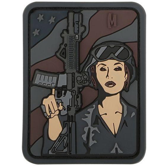 Maxpedition patch Soldier Girl in SWAT
