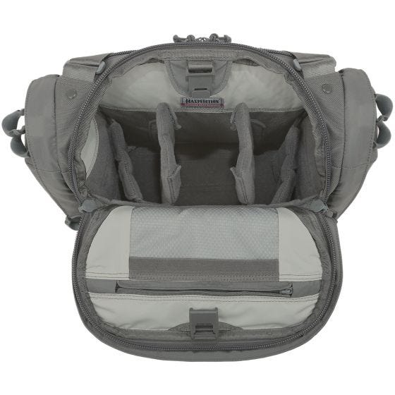 Maxpedition borsa a tracolla per fotocamera Solstice in grigio