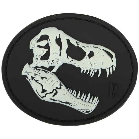 Maxpedition patch T-Rex Skull fosforescente