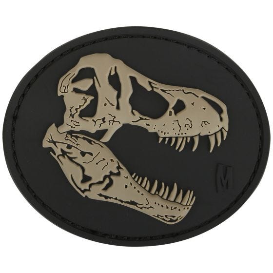 Maxpedition patch T-Rex Skull in SWAT