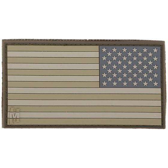 Maxpedition patch Reverse USA Flag Small in Arid