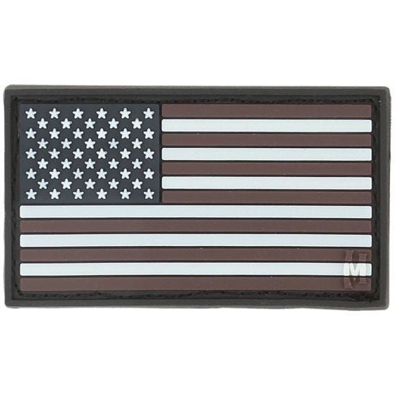 Maxpedition patch USA Flag Small fosforescente