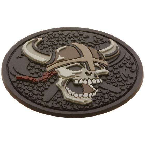Maxpedition patch Viking Skull in Arid