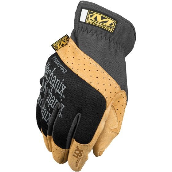 Mechanix Wear guanti FastFit Material4X in nero/Tan