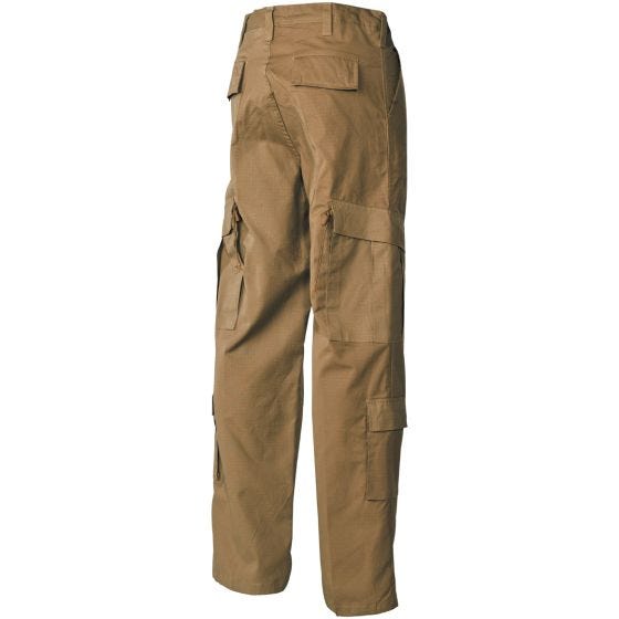 MFH pantaloni da combattimento ACU in Ripstop Coyote Tan