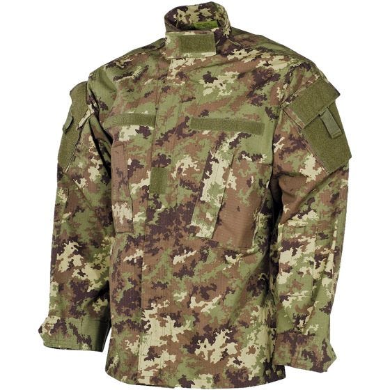 MFH giacca da campo ACU in Ripstop Vegetato Woodland