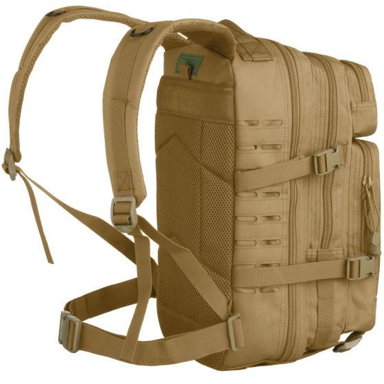 MFH zaino Assault I Laser in Coyote Tan