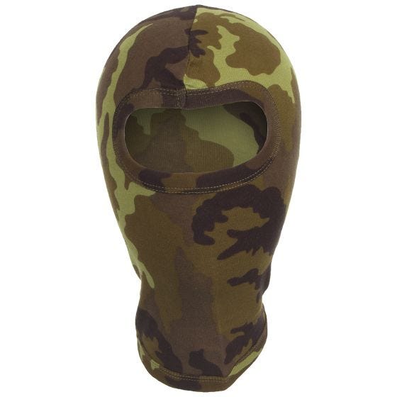 MFH passamontagna con 1 fessura in cotone leggero in Czech Woodland