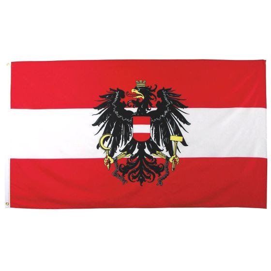 MFH bandiera Austria 90 x 150 cm