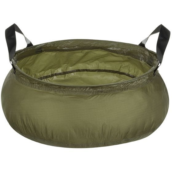 MFH ciotola pieghevole con borsa in OD Green