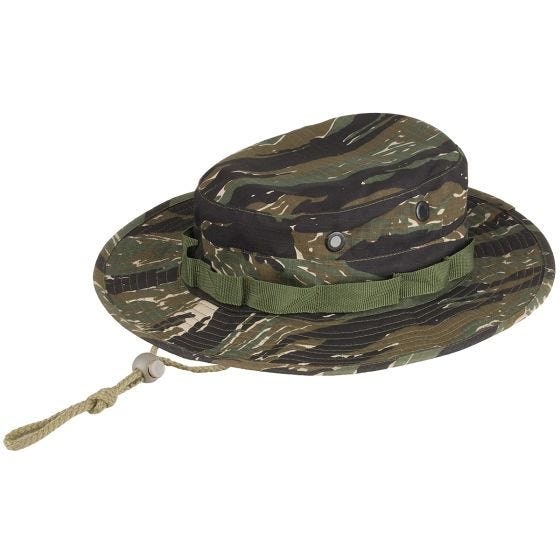MFH cappello boonie GI in Ripstop Tiger Stripe