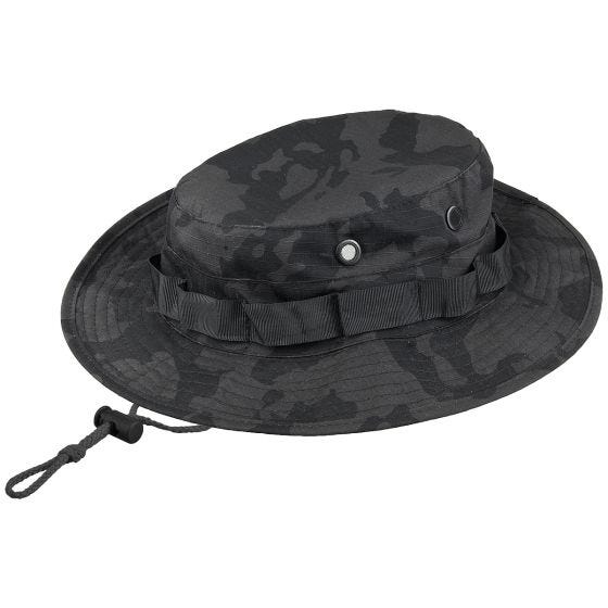 MFH cappello boonie GI in Ripstop Night Camo