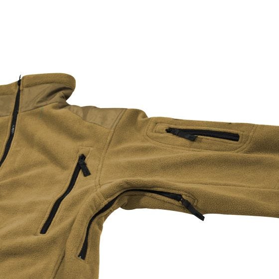 MFH giacca in pile Heavy Strike in Coyote Tan