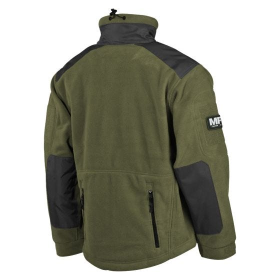 MFH giacca in pile Heavy Strike in OD Green
