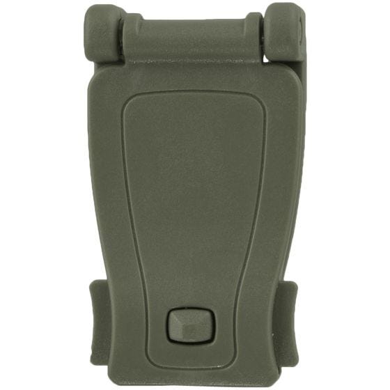 MFH clip con funzione adattatore MOLLE in plastica in OD Green