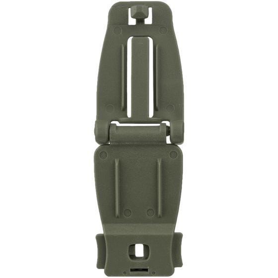 MFH clip con funzione adattatore MOLLE in plastica in OD Green
