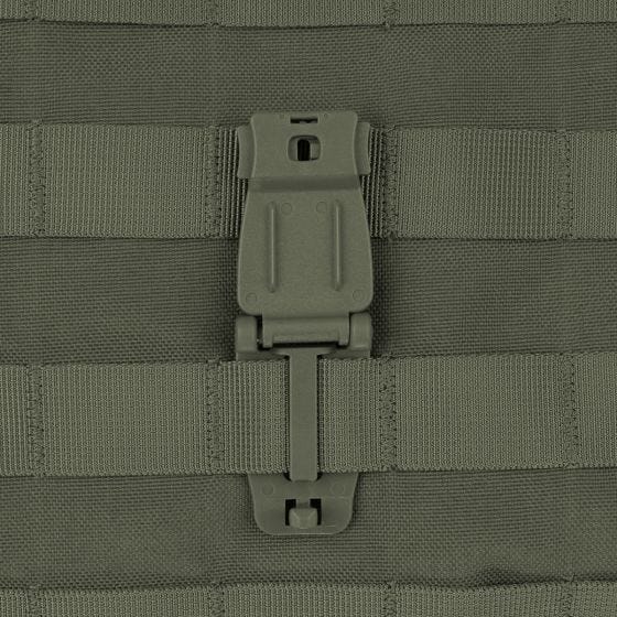 MFH clip con funzione adattatore MOLLE in plastica in OD Green