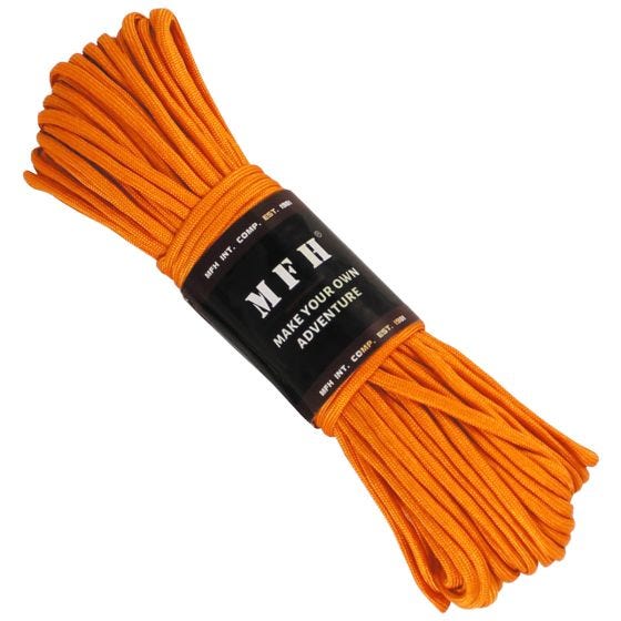MFH Paracord da 30,4 m in arancione