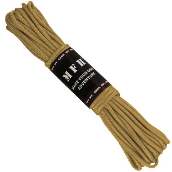 MFH Paracord da 15,2 m in coyote