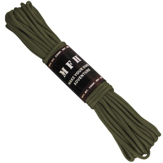 MFH Paracord da 15,2 m in OD Green