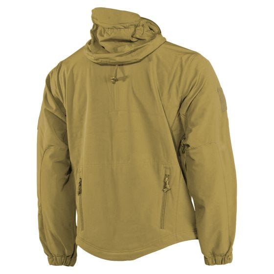 MFH giacca softshell Scorpion in Coyote Tan