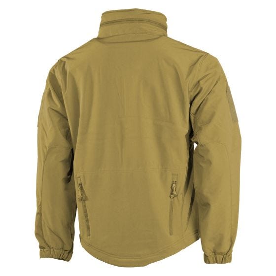 MFH giacca softshell Scorpion in Coyote Tan