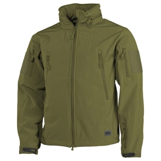 MFH giacca softshell Scorpion in OD Green
