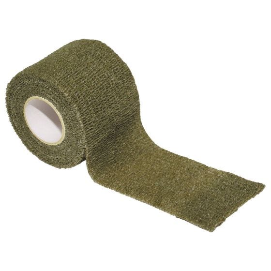 MFH nastro mimetico in materiale autoadesivo 5 cm x 4,5 m in OD Green