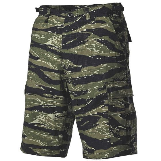 MFH bermuda in stile USA BDU in Ripstop Tiger Stripe
