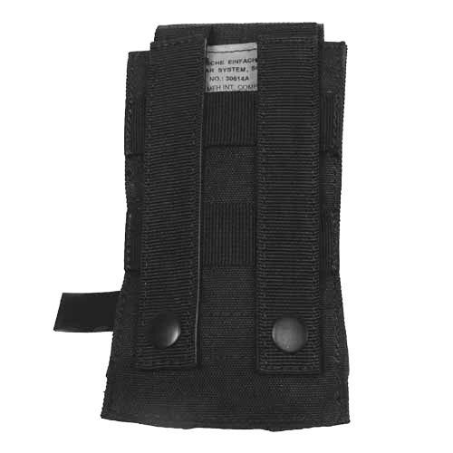 MFH custodia singola portacaricatore M4/M16 con attacco MOLLE in nero