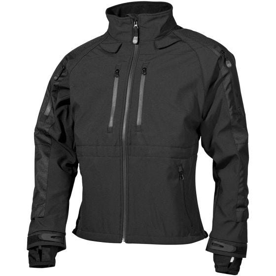 MFH giacca softshell Protect in nero