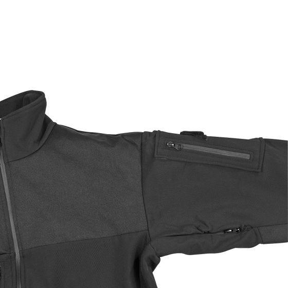 MFH giacca softshell Protect in nero