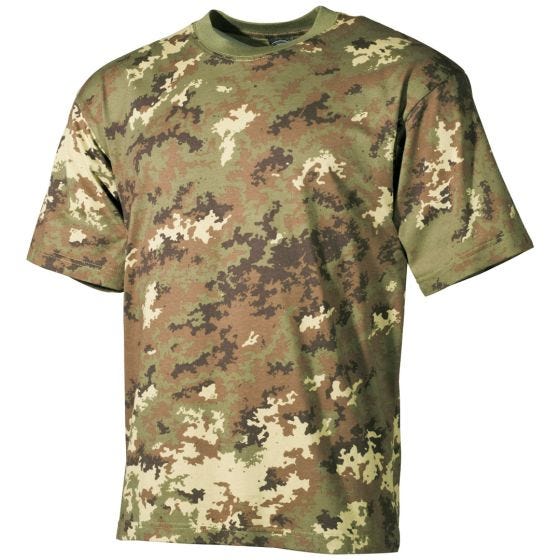 MFH T-shirt in Vegetato Woodland