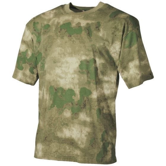 MFH T-shirt in HDT Camo FG