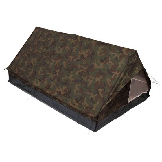 MFH tenda Minipack per 2 persone con zanzariera in Woodland
